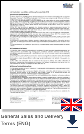 General Sales and Delivery Terms (ENG)